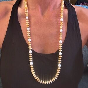 Yellow Jasper Necklace